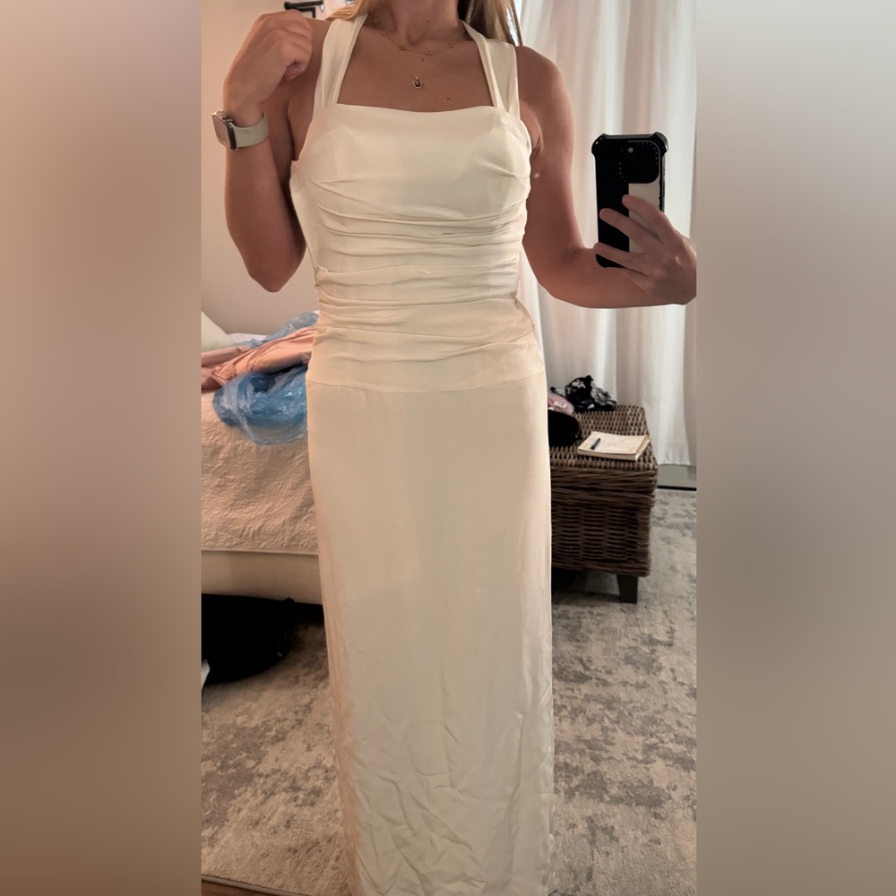 Nicole Miller White Wedding Dress